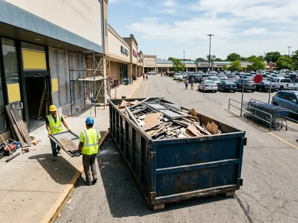 retail-store-renovation-debris-003 — frequently asked questions, Roll-off Dumpster Rentals in Satsuma, AL